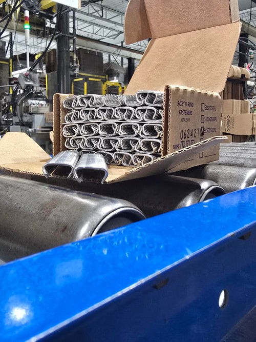515D50 9/16" 15 Gauge D - Style Hog Ring