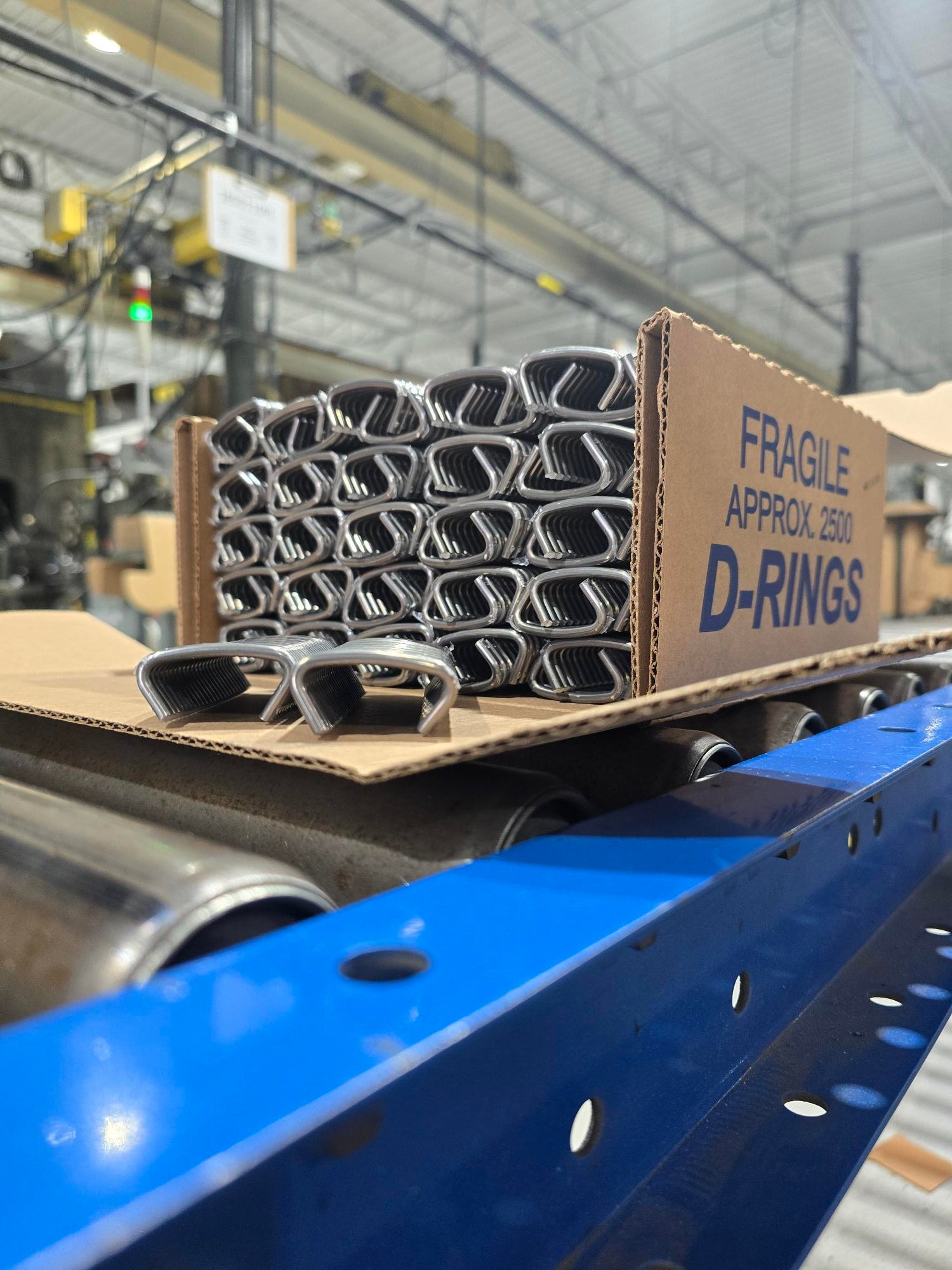 American Made 9 Gauge Fencing Hog Rings, 09DAL25 for KHFP9 Plier, Heavy Duty D-Rings